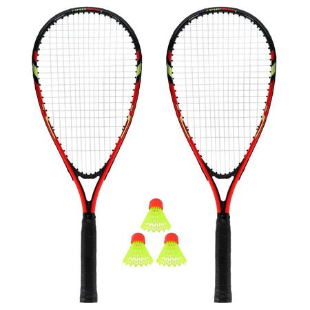 Zestaw 2 Rakiet + 3 Lotek Do SPEED Badmintona NILS