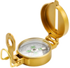 METEOR Stalowy Kompas Busola Soczewkowa Okrągła Składana