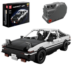 Klocki Konstrukcyjne Samochód Wyścigowy Auto Sportowe Z Napędem Pull-back 790 Elementów MOULD KING