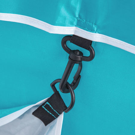 2w1 Parasol Parawan Plażowy Ogrodowy Składany Filtr UV + Uchwyt NILS CAMP