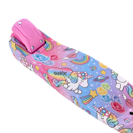 Hulajnoga Trójkołowa Balansowa Dla Dzieci Regulowana Wysokość Kółka LED