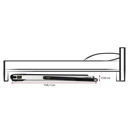 HMS Bieżnia Elektryczna Treningowa Składana Domowa 12 km/h