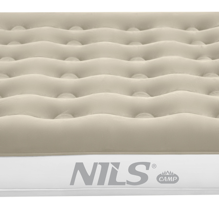 Materac Dmuchany Kempingowy Do Spania Dwuosobowy Turystyczny 203x152 cm