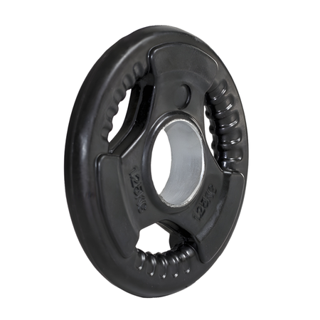 Talerz Olimpijski Ogumowany Żeliwny Obciążenie Na Gryf Sztangę HMS 1,25 kg