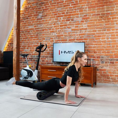 Mata Do Ćwiczeń Fitness Jogi Antypoślizgowa Klubowa Z Otworami 120x60 cm