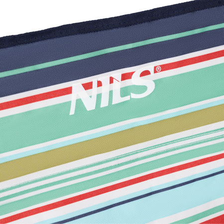 Leżak Ogrodowy Plażowy Składany Fotel Turystyczny Do Ogrodu + Pokrowiec