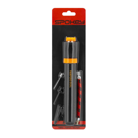 SPOKEY Dwufunkcyjna Pompka Ręczna Turystyczna Do Piłek Z Wymiennymi Końcówkami