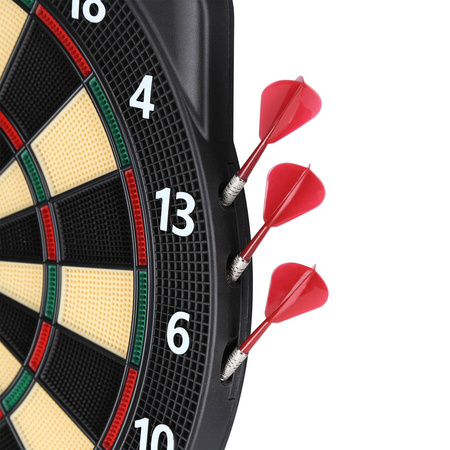 Tarcza Elektroniczna Do Darta Z Wyświetlaczem + 6 Rzutek Lotek NILS