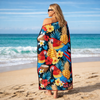 Ręcznik Szybkoschnący Kąpielowy Z Mikrofibry Plażowy 160x80 cm + Zawieszka