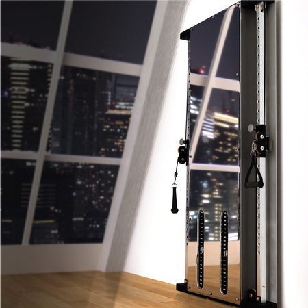 HMS Brama Przyścienna Podwójna Treningowa Do Ćwiczeń Ze Stosem