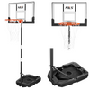 Kosz Do Koszykówki Regulowany Ogrodowy Tablica Obręcz Siatka + Stojak NILS