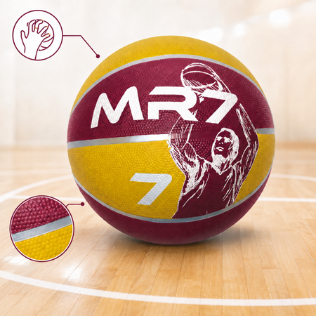 Piłka Do Koszykówki Kosza Rekreacyjna Treningowa Basketball MONDO Rozmiar 7