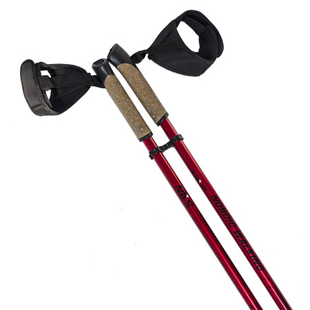 Kije Nordic Walking Turystyczne Do Chodzenia Regulowane 86-140 cm NILS