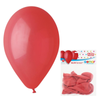 Balony Lateksowe Pastelowe Czerwone Na Urodziny Walentynki 10" - 10 szt.