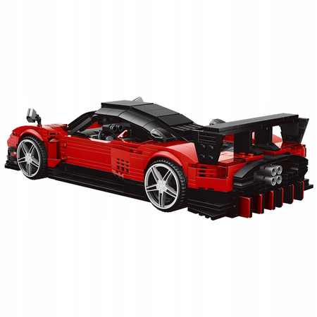 Klocki Konstrukcyjne Auto Sportowy Samochód 1278 Elementów Mould King
