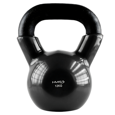 Kettlebell Hantla Żeliwna Pokryta Winylem Do Ćwiczeń Treningu Siłowego 12kg