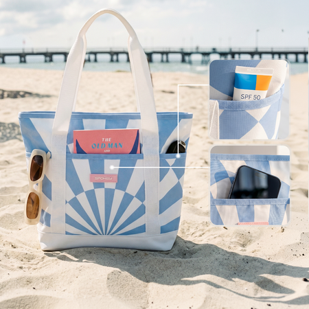 Torba Termiczna Plażowa Turystyczna Plażowa Na Lunch Podróżna 12 L SPOKEY