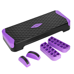 HMS Step Do Ćwiczeń Fitness Aerobiku Balansowania 2 Stopniowy 2w1