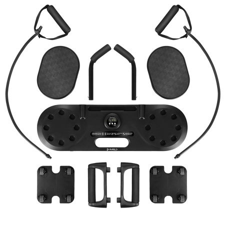 Wielofunkcyjna Deska Do Ćwiczeń Mięśni Brzucha i Pompek Z Linkami 3w1 HMS