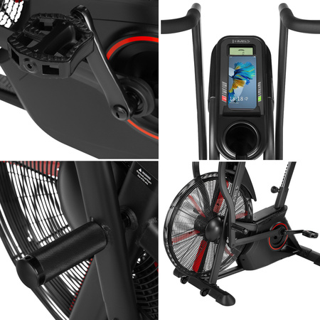 HMS Rowerek Rower Stacjonarny Powietrzny Treningowy Do Ćwiczeń Cardio