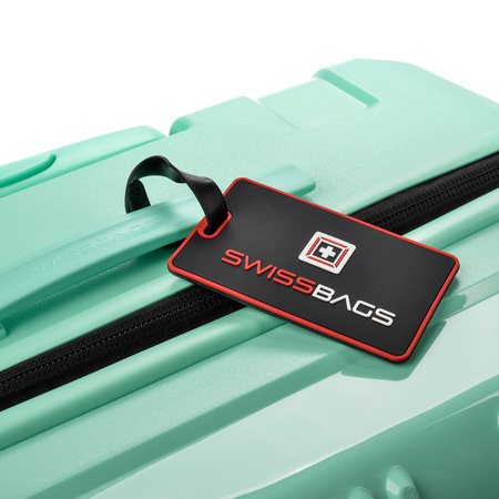 Swissbags+ Zestaw 3 Walizek Na Kółkach Kabinowa Średnia Duża