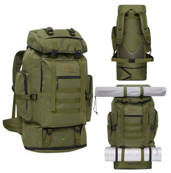 Taktyczny Plecak Ewakuacyjny Wodoodporny Turystyczny Trekkingowy Militarny Duży 100 L