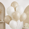 Balony Lateksowe Klasyczne Pastelowe Beżowe Latte Na Urodziny 10" 200 szt.	
