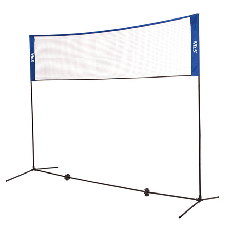 Siatka Do Siatkówki Tenisa Badmintona Wielofunkcyjna Regulowana 3w1 NILS