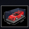 Klocki Konstrukcyjne Auto Samochód Wyścigowy 338 Elementów + Gablota MOULD KING