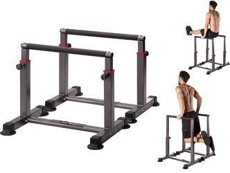 HMS Regulowane Poręcze Treningowe Do Pompek Dipów