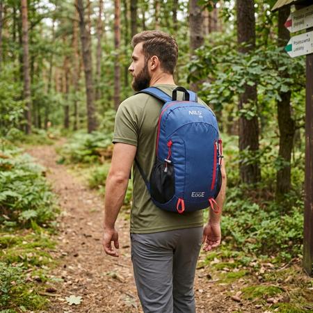 NILS Plecak Turystyczny Trekkingowy Sportowy Górski 22 L + Pokrowiec