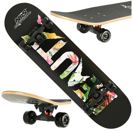 Deskorolka Klasyczna Drewniana Deska Skateboard Dla Początkujących NILS