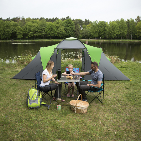 NILS Duży Namiot Turystyczny Ogrodowy 6 Osobowy + Pokrowiec