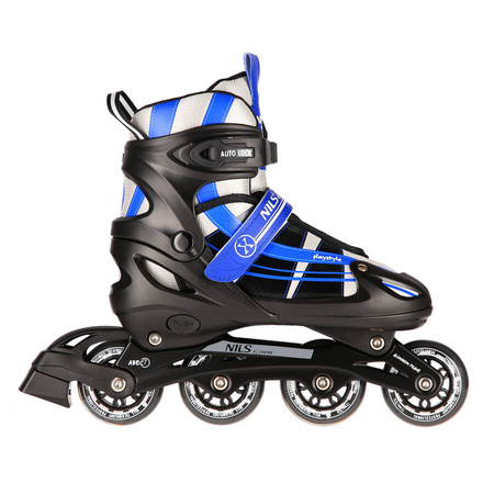2w1 Łyżworolki Rolki Rekreacyjne Łyżwy Regulowane Młodzieżowe Niebieskie