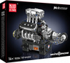 Klocki Konstrukcyjne Silnik Samochodowy V8 737 el. Na Prezent MOULD KING