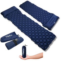 MERKAN Mata Turystyczna Pompowana Materac Pod Namiot Z Poduszką 190x58 cm