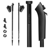 Kije Nordic Walking Regulowane Teleskopowe Do Chodzenia 95-135 cm SPOKEY