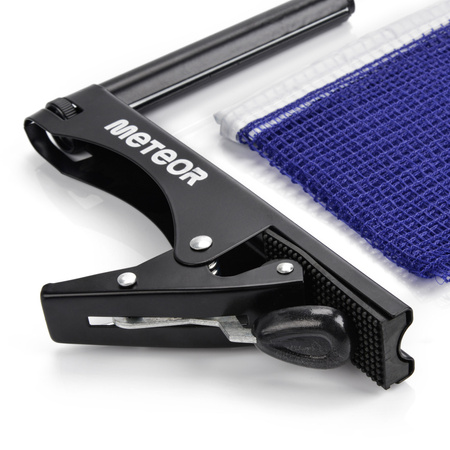 Siatka + Uchwyty Zestaw Do Tenisa Stołowego Ping Ponga METEOR CLIP