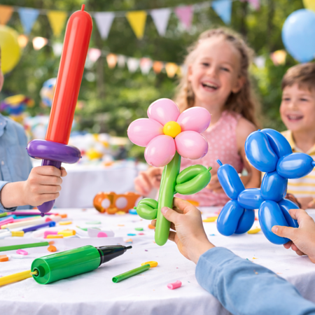 Balony Kolorowe Rurki Włoskie Do Modelowania Dla Animatora GEMAR 100 sztuk