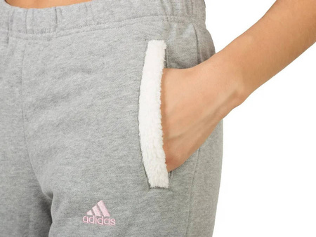 Dresowe Spodnie Dziecięce Dla Dziewczynki Szare Rozmiar 140 ADIDAS