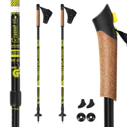 Kije Regulowane Nordic Walking Do Chodzenia Teleskopowe 82-140 cm NILS