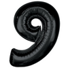 Balon Foliowy Dekoracja Na Urodziny Rocznice Jubileusze GODAN 92 cm Cyfra 9