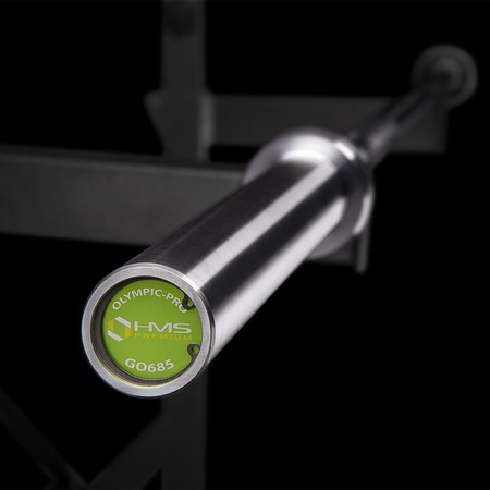 HMS Gryf Olimpijski Prosty Sztanga Z Zaciskami Do Ćwiczeń Treningu 680 kg