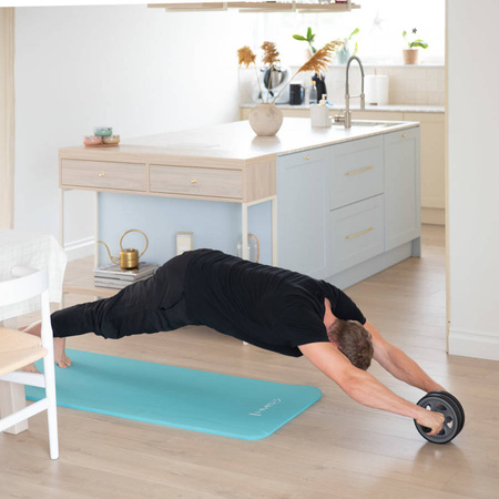 HMS Roller Wałek Kółko Podwójne Do Ćwiczeń Brzucha