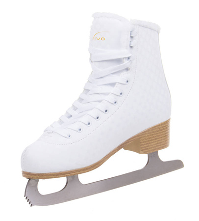 VIVO Łyżwy Figurowe Damskie Klasyczne Sznurowane