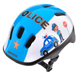 Kask Rowerowy Regulowany Dziecięcy Ochronny Otwory Wentylacyjne METEOR