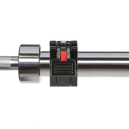 Gryf Prosty Olimpijski Sztanga Z Zaciskami Do Treningu Siłowego 220 cm HMS