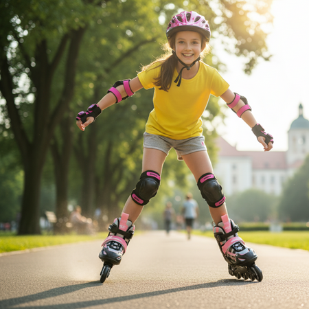 2w1 Łyżworolki Rolki Rekreacyjne Łyżwy Regulowane Młodzieżowe z Wymienną Płozą