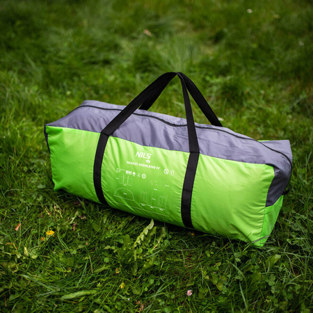 Namiot Kempingowy Turystyczny 4 Osobowy Wodoodporny Filtr UV + Pokrowiec