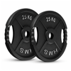Talerze Olimpijskie Obciążenia Na Gryf Sztangę Do Ćwiczeń HMS Zestaw 2x25kg